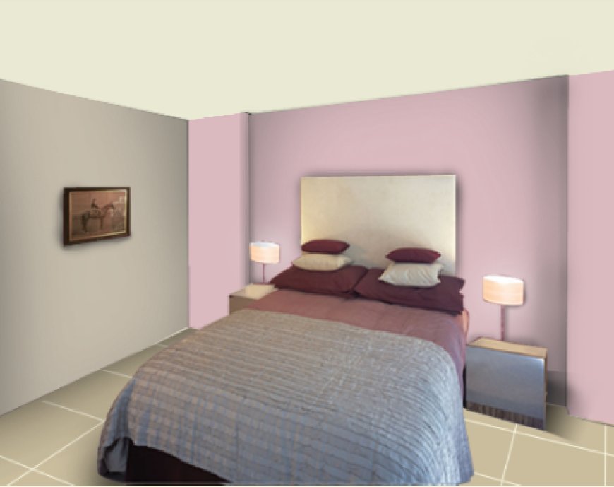 Two Colour Combination For Bedroom Walls - 10- Lavender and gray
