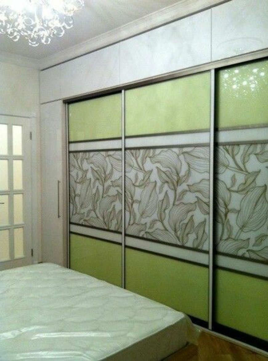 Best Wardrobe Design With Green &