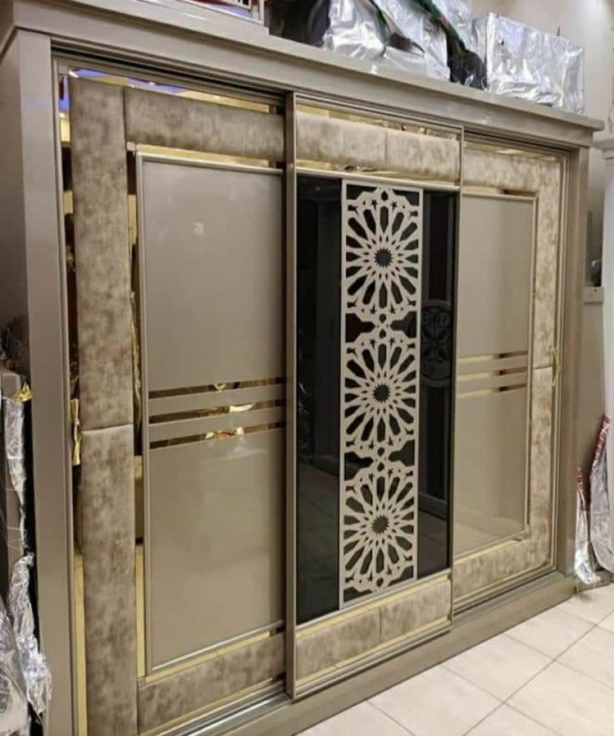 Best Wardrobe Design With Glass Finish