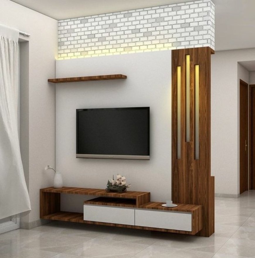 TV Unit Design - TV Unit Cabinet Design Ideas 88