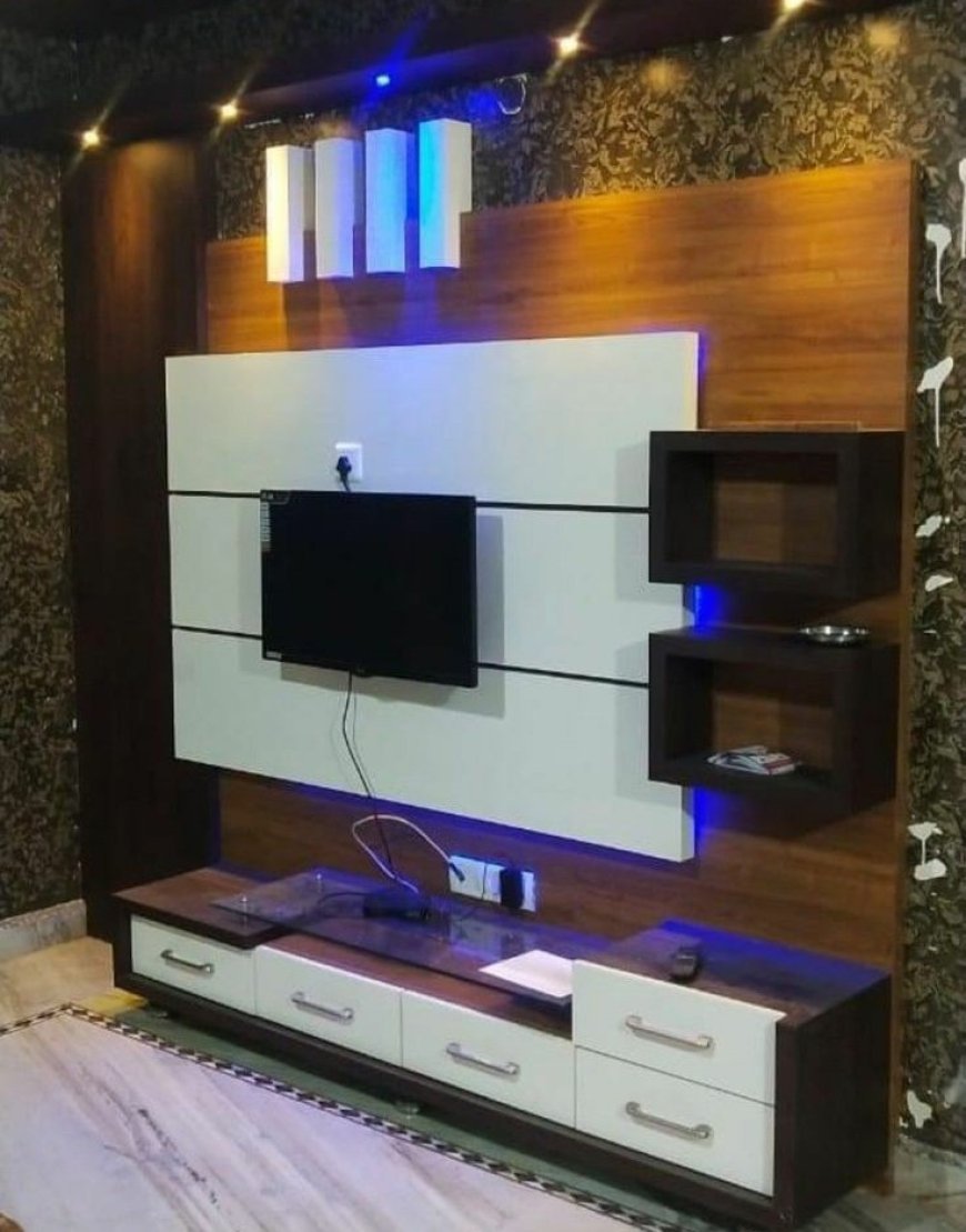 TV Unit Design - TV Unit Cabinet Design Ideas 86