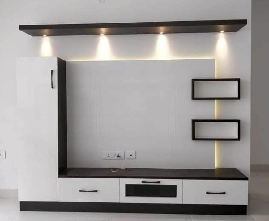 Simple tv unit design online for hall 2020