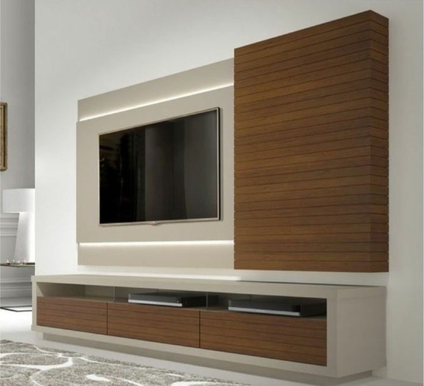 TV Unit Design - TV Unit Cabinet Design Ideas 46