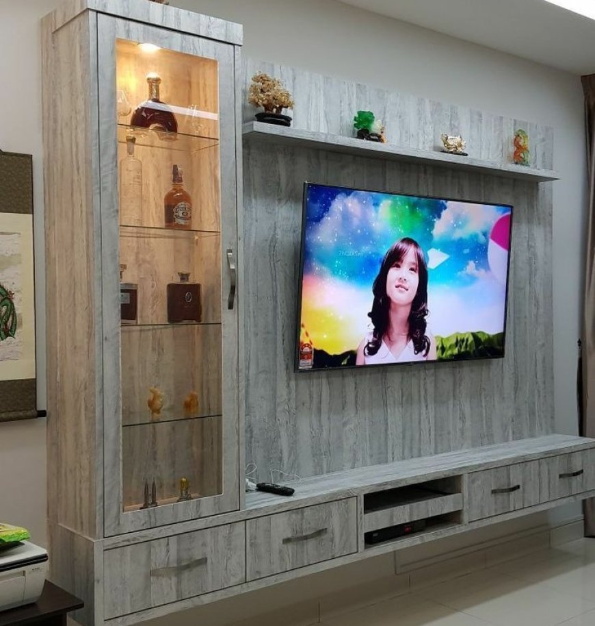 TV Unit Design - TV Unit Cabinet Design Ideas 39