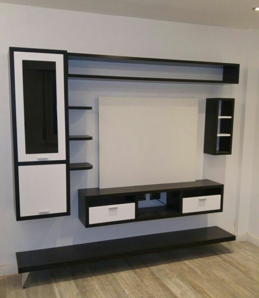 TV Unit Design - TV Unit Cabinet Design Ideas 38