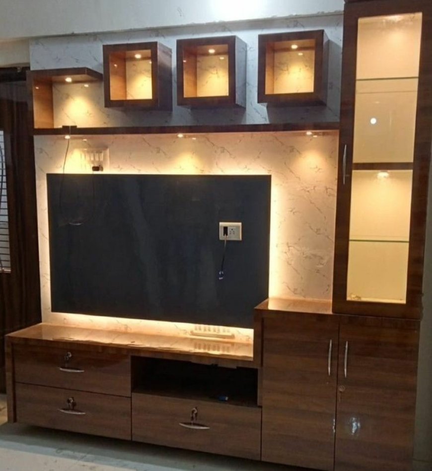 TV Unit Design - TV Unit Cabinet Design Ideas 36