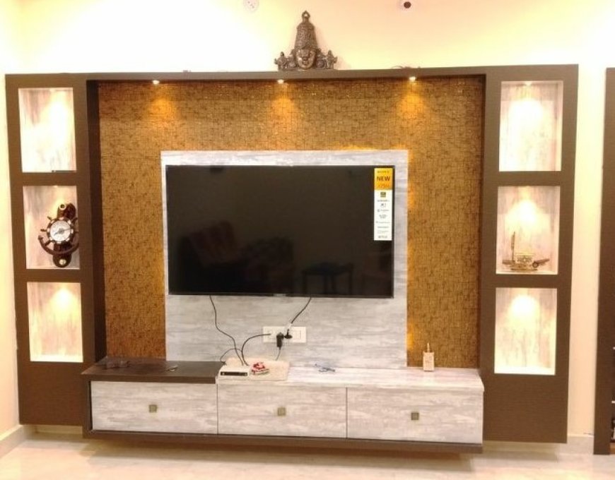 TV Unit Design - TV Unit Cabinet Design Ideas 22