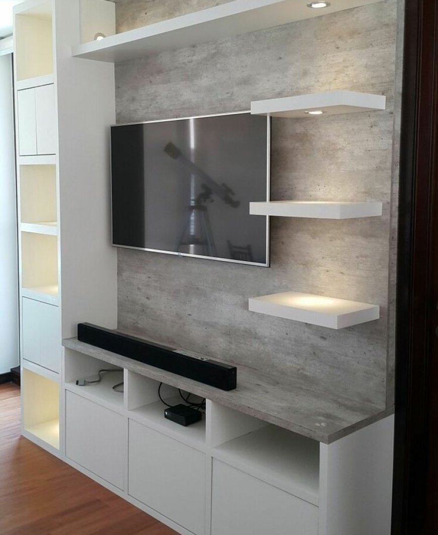 TV Unit Design - TV Unit Cabinet Design Ideas 14