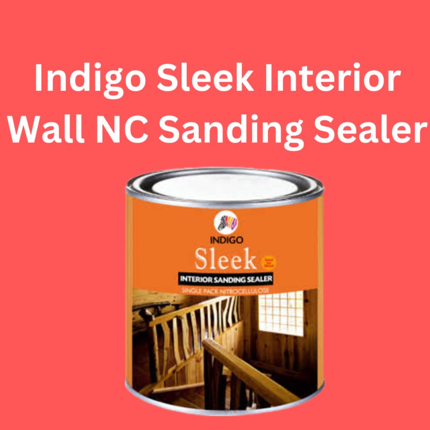 Indigo Sleek Interior Wall NC Sanding Sealer Price & Features