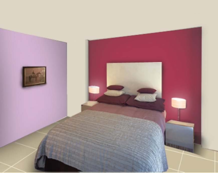 Dark Pink and Ochre Colour Combination