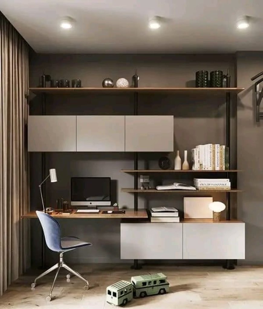 Black and White Study Table