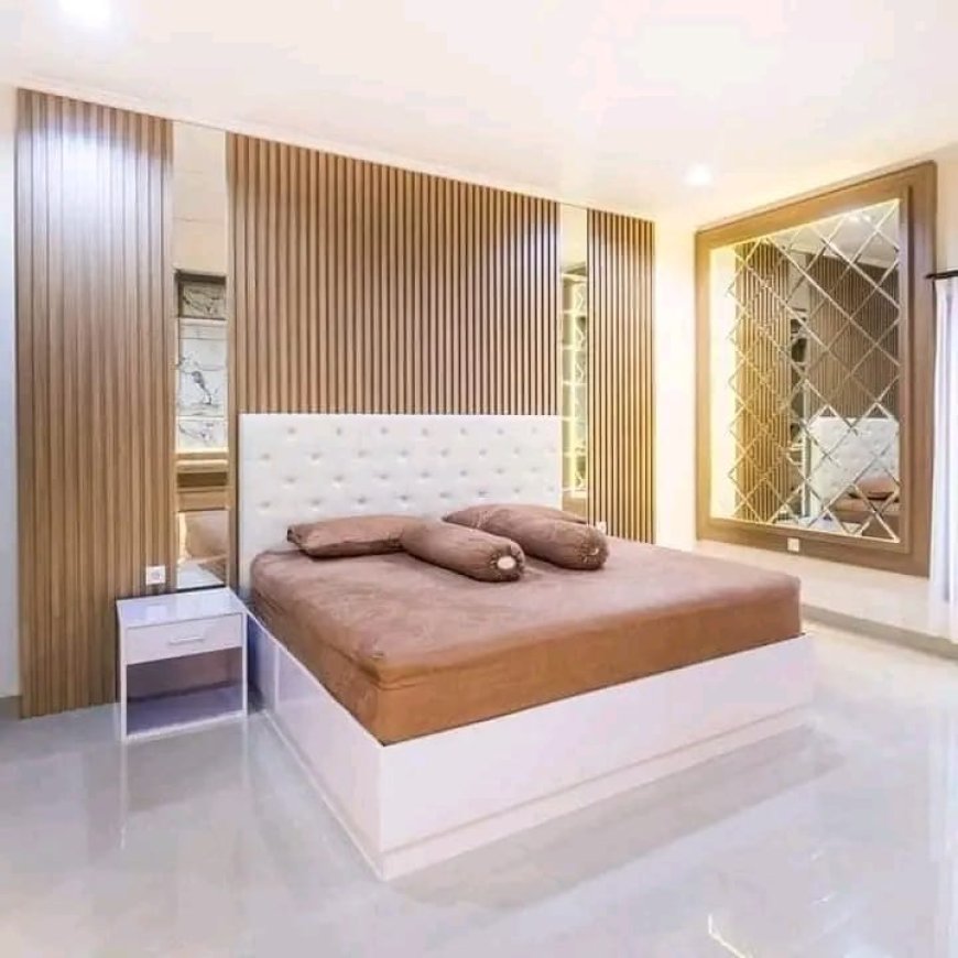 Brown Colour Bedroom Design