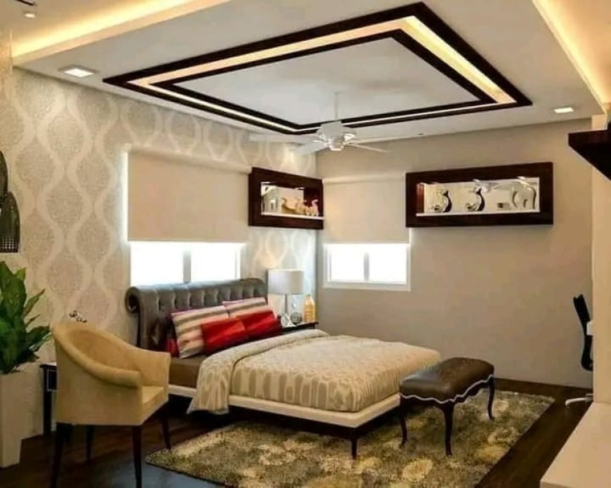 Cream Colour Bedroom Design